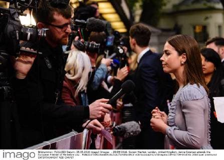 . 25 05 2016. Curzon Mayfair, London, United Kingdom. Jenna Coleman attends the European Premier of Me before you .  xChrisxJosephx xi-Imagesx IIM-12729-0016