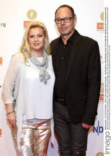 Nicole Simon mit Ehemann Oliver Simon bei der Verleihung des Musikpreises Echo Jazz 2016 auf Kampnagel. Hamburg, Foto:xgbrcix xFuturexImage