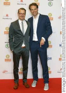 Dirk Bauer und Florian Drücke bei der Verleihung des Musikpreises Echo Jazz 2016 auf Kampnagel. Hamburg, Foto:xgbrcix xFuturexImage