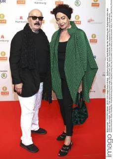 Wolfgang Dauner und Randi Bubat bei der Verleihung des Musikpreises Echo Jazz 2016 auf Kampnagel. Hamburg, Foto:xgbrcix xFuturexImage