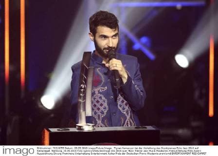 Tigran Hamasyan bei der Verleihung des Musikpreises Echo Jazz 2016 auf Kampnagel. Hamburg, 26.05.2016 Foto:xgbrcix xFuturexImage