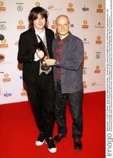 Michael Wollny und Eric Schaefer bei der Verleihung des Musikpreises Echo Jazz 2016 auf Kampnagel. Hamburg, 26.05.2016 Foto:xgbrcix xFuturexImage