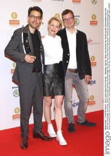 Sebastian Sternal, Cäthe und Gast bei der Verleihung des Musikpreises Echo Jazz 2016 auf Kampnagel. Hamburg, 26.05.2016 Foto:xgbrcix xFuturexImage