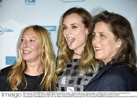 Fabienne Berthaud, Diane Kruger und Petra Müller bei der Premiere des Kinofilms Sky: Der Himmel in mir im Zoo Palast. Berlin, 26.05.2016 Foto:xFredericx xFuturexImage