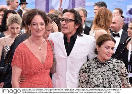 Natalia Wörner, Oskar Roehler und Hannelore Elsner bei der Verleihung Deutscher Filmpreis 2016 am 27.05.2016 in Berlin Deutscher Filmpreis 2016 in Berlin 