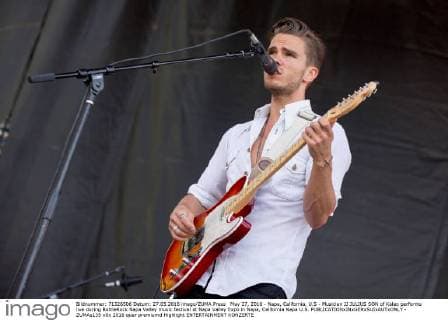 May 27, 2016 - Napa, California, U.S - Musician JJ JULIUS SON of Kaleo performs live during BottleRock Napa Valley music festival at Napa Valley Expo in Napa, California Napa U.S. - ZUMAs135