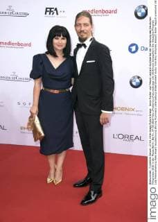 Anna Fischer und Freund Leonard Andreae bei der Verleihung des Deutschen Filmpreises 2016 in der Messe Berlin. Berlin, 27.05.2016 Foto:xFredericx xFuturexImage