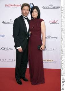 Andreas Pietschmann und Jasmin Tabatabai bei der Verleihung des Deutschen Filmpreises 2016 in der Messe Berlin. Berlin, 27.05.2016 Foto:xFredericx xFuturexImage