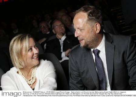 Sabine Kehm und Smudo bei der Nürburgring Award Night 2016 im ringwerk. Nürburg, 27.05.2016 Foto:xC.xHardtx xFuturexImage