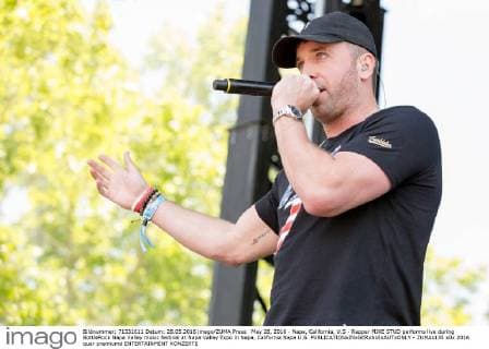 May 28, 2016 - Napa, California, U.S - Rapper MIKE STUD performs live during BottleRock Napa Valley music festival at Napa Valley Expo in Napa, California Napa U.S. - ZUMAs135
