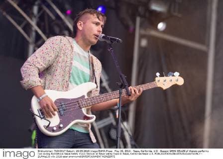 May 29, 2016 - Napa, California, U.S - Bassist GREG SELLIN of Waters performs live during BottleRock Napa Valley music festival at Napa Valley Expo in Napa, California Napa U.S. - ZUMAs135