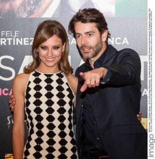Michelle Jenner and Eduardo Noriega during the premier of Nuestros Amantes. May 30,2016.  (2016300576)