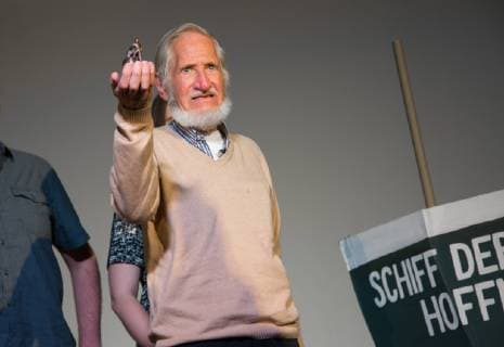 Preisverleihung Der Bornheimer an Rupert Neudeck, Bornheim, 29.04.2016. Rupert Neudeck