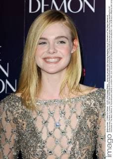 American actress Elle Fanning attending the UK Premiere of The Neon Demon at Picturehouse Central, in London. MAY 31st 2016  PTYx161590