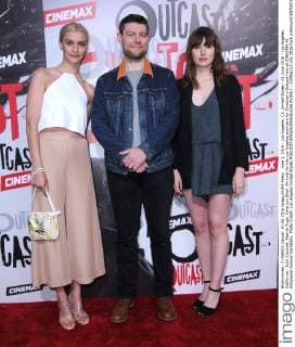 June 1, 2016 - Los Angeles, CA, United States - 01 June 2016 - Los Angeles, California - Julia Crockett, Patrick Fugit, Kate Lyn Sheil. Arrivals for the Los Angeles premiere for Cinemax s Outcast held at CINESPIA At Hollywood Forever Cemetery. Photo Credit: Los Angeles United States - ZUMAa123