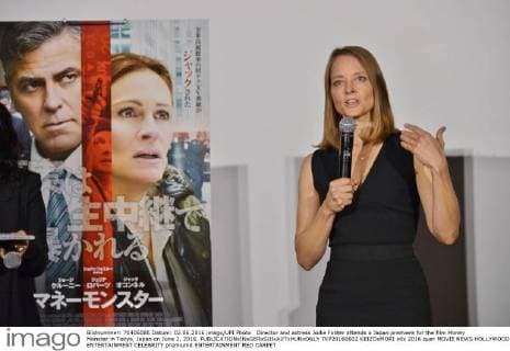 Director and actress Jodie Foster attends a Japan premiere for the film Money Monster in Tokyo, Japan on June 2, 2016.  TKP20160602 KEIZOxMORI