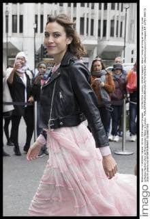 . 02 06 2016. London, United Kingdom. Alexa Chung arriving at the Gucci cruise collection fashion show at Westminster Abbey in London.  xStephenxLockx xi-Imagesx IIM-12784-0005