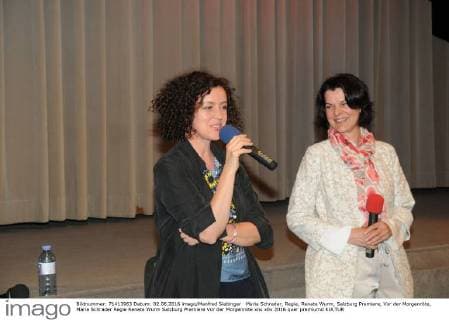 Maria Schrader, Regie, Renate Wurm, Salzburg Premiere, Vor der Morgenröte,