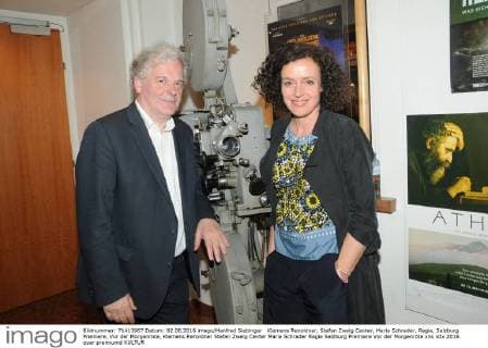 Klemens Renoldner, Stefan Zweig Center, Maria Schrader, Regie, Salzburg Premiere, Vor der Morgenröte,