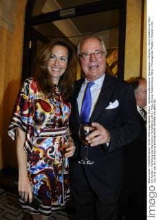 Verleihung Bayerischer Fernsehpreis in München - Party Friedrich von Thun mit Tochter Verleihung des Bayerischen Fernsehpreis 2016 Preis, Ehrung, Auszeichnung Party Prinzregenten Theater München 03. Juni 2016