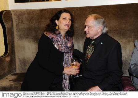 Verleihung Bayerischer Fernsehpreis in München - Party Tamara Dietl und Michael Verhoeven Verleihung des Bayerischen Fernsehpreis 2016 Preis, Ehrung, Auszeichnung Party Prinzregenten Theater München 03. Juni 2016