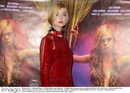 208283 Patrice Falour Starface 2016-06-03 Paris France Avant-première du film The Neon Demon au cinéma UGC Les Halles à Paris.Elle Fanning. Fanning, Elle  Copyright: xPatricexFalourx STAR_208283_016