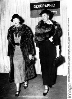 Berühmte Feministinnen, Eleanor Roosevelt Jan. 1, 2011 - AMELIA EARHART AND ELEANOR ROOSEVELT. - ZUMAg49_