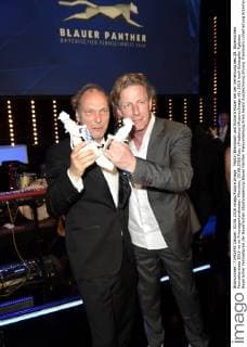 Martin Brambach und Richard Huber bei der Verleihung des 28. Bayerischen Fernsehpreises 2016 im im Prinzregententheater. München, 03.06.2016 Foto:xFredericx xFuturexImage