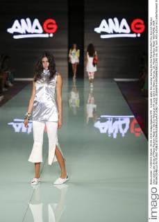 A model walks the runway during the Ana Maria Guiulfo Yirko Sivirich fashion show during day three of Miami Fashion Week in the Ice Palace on 04 June 2016 in Miami, Florida, US. Miami Fashion Week !ACHTUNG: NUR REDAKTIONELLE NUTZUNG!  MIA01 20160605-636006866358221092