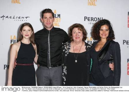 Anna Kendrick, John Krasinski, Margo Martindale und Ashley Dyke, die Schauspieler bei der The Hollars Kino Premiere am 3.06.2016 im Rahmen vom LA Film Festival in Los Angeles 2016 Los Angeles Film Festival - The Hollars Premiere, 2016 
