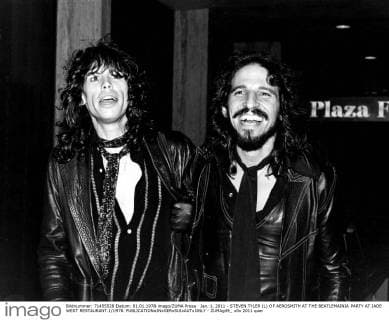 Jan. 1, 2011 - STEVEN TYLER (L) OF AEROSMITH AT THE BEATLEMAINIA PARTY AT JADE WEST RESTAURANT.1 1978. - ZUMAg49_