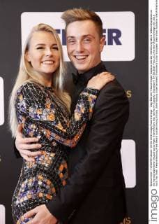 Dagi Bee mit Freund Eugen Kazakov bei der Verleihung des 6. Webvideopreises an die herausragendsten deutschsprachigen Internetstars des Jahres im Castello. Düsseldorf, 04.06.2016 Foto:xC.xHardtx xFuturexImage