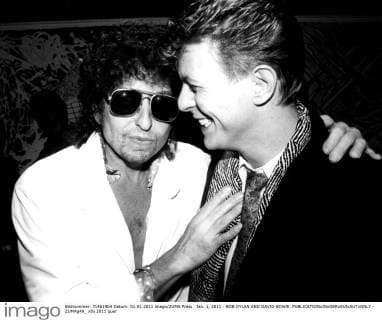 Jan. 1, 2011 - BOB DYLAN AND DAVID BOWIE. - ZUMAg49_