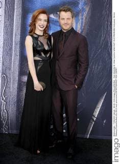 Rob Kazinsky & Chloe Dykstra WARCRAFT FILM PREMIERE Hollywood Patrick Rideaux PicturePerfect