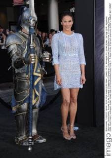 June 6, 2016 - Hollywood, CA, United States - 06 June 2016 - Hollywood, California - Paula Patton. Arrivals for the Premiere Of Legendary Pictures and Universal Pictures Warcraft held at the TCL Chinese Theater IMAX. Photo Credit: Hollywood United States - ZUMAa123