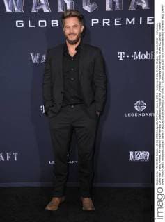 June 6, 2016 - Hollywood, CA, United States - 06 June 2016 - Hollywood, California - Travis Fimmel. Arrivals for the Premiere Of Legendary Pictures and Universal Pictures Warcraft held at the TCL Chinese Theater IMAX. Photo Credit: Hollywood United States - ZUMAa123