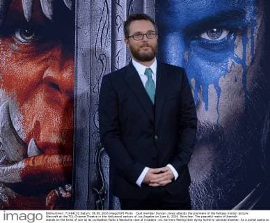 Cast member Duncan Jones attends the premiere of the fantasy motion picture Warcraft at the TCL Chinese Theatre in the Hollywood section of Los Angeles on June 6, 2016. Storyline: The peaceful realm of Azeroth stands on the brink of war as its civilization faces a fearsome race of invaders: orc warriors fleeing their dying home to colonize another. As a portal opens to connect the two worlds, one army faces destruction and the other faces extinction.  LAP2016060621 JIMxRUYMEN