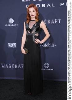 June 6, 2016 - Hollywood, CA, United States - 06 June 2016 - Hollywood, California - Chloe Dykstra. Arrivals for the Premiere Of Legendary Pictures and Universal Pictures Warcraft held at the TCL Chinese Theater IMAX. Photo Credit: Hollywood United States - ZUMAa123