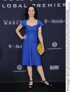 June 6, 2016 - Hollywood, CA, United States - 06 June 2016 - Hollywood, California - Anna Galvin. Arrivals for the Premiere Of Legendary Pictures and Universal Pictures Warcraft held at the TCL Chinese Theater IMAX. Photo Credit: Hollywood United States - ZUMAa123