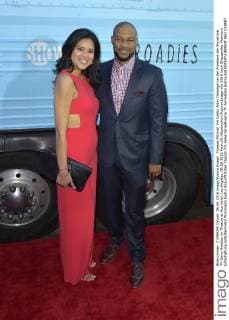 Finesse Mitchell mit Gattin Adris Debarge bei der Premiere der Showtime TV-Serie Roadies im Theatre at Ace Hotel. Los Angeles, 06.06.2016 Foto:xD.xStarbuckx xFuturexImage