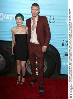 June 6, 2016 - Los Angeles, CA, United States - 06 June 2016 - Los Angeles, California - Halsey, Machine Gun Kelly.. Roadies Los Angeles Premiere held at The Theatre at Ace Hotel. Photo Credit: Los Angeles United States - ZUMAa123