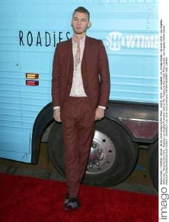 June 6, 2016 - Los Angeles, CA, United States - 06 June 2016 - Los Angeles, California - Machine Gun Kelly.. Roadies Los Angeles Premiere held at The Theatre at Ace Hotel. Photo Credit: Los Angeles United States - ZUMAa123