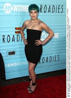 June 6, 2016 - Los Angeles, CA, United States - 06 June 2016 - Los Angeles, California - Halsey. Roadies Los Angeles Premiere held at The Theatre at Ace Hotel. Photo Credit: Los Angeles United States - ZUMAa123