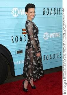 June 6, 2016 - Los Angeles, CA, United States - 06 June 2016 - Los Angeles, California - Carla Gugino. Roadies Los Angeles Premiere held at The Theatre at Ace Hotel. Photo Credit: Los Angeles United States - ZUMAa123