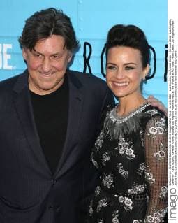 June 6, 2016 - Los Angeles, CA, United States - 06 June 2016 - Los Angeles, California - Carla Gugino, Cameron Crowe. Roadies Los Angeles Premiere held at The Theatre at Ace Hotel. Photo Credit: Los Angeles United States - ZUMAa123
