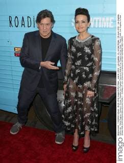 June 6, 2016 - Los Angeles, CA, United States - 06 June 2016 - Los Angeles, California - Carla Gugino, Cameron Crowe. Roadies Los Angeles Premiere held at The Theatre at Ace Hotel. Photo Credit: Los Angeles United States - ZUMAa123