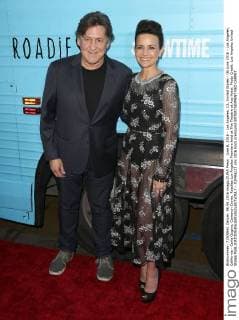 June 6, 2016 - Los Angeles, CA, United States - 06 June 2016 - Los Angeles, California - Carla Gugino, Cameron Crowe. Roadies Los Angeles Premiere held at The Theatre at Ace Hotel. Photo Credit: Los Angeles United States - ZUMAa123