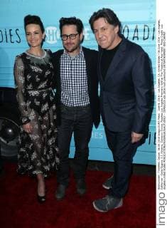 June 6, 2016 - Los Angeles, CA, United States - 06 June 2016 - Los Angeles, California - Carla Gugino, J.J. Abrams, Cameron Crowe. Roadies Los Angeles Premiere held at The Theatre at Ace Hotel. Photo Credit: Los Angeles United States - ZUMAa123