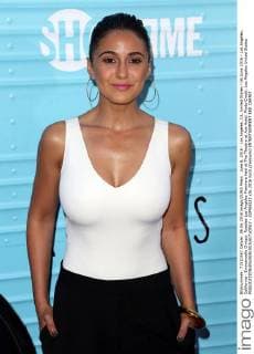 June 6, 2016 - Los Angeles, CA, United States - 06 June 2016 - Los Angeles, California - Emmanuelle Chriqui. Roadies Los Angeles Premiere held at The Theatre at Ace Hotel. Photo Credit: Los Angeles United States - ZUMAa123