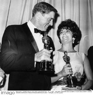 OSCARS. Bester Hauptdarsteller. Preisträger 1961-1970 Jan. 1, 2011 - 1961.BURT LANCASTER AND ELIZABETH TAYLOR.33RD ACADEMY AWARDS (OSCARS).SUPPLIED BY: - ZUMAg49_